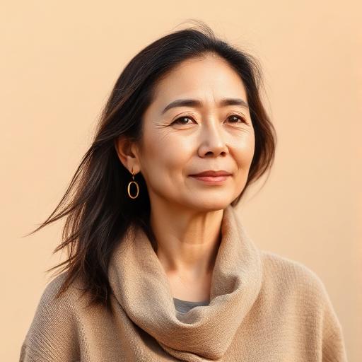 Ritratto di Satomi, coordinatore Scoperta Lenta in Asia